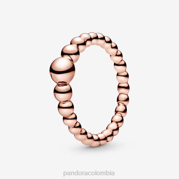Pandora anillo de cuentas Oro de Rose plateado J2LX638 accesorios