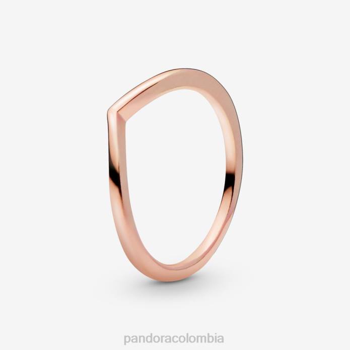 Pandora anillo de espoleta pulido Oro de Rose plateado J2LX559 accesorios