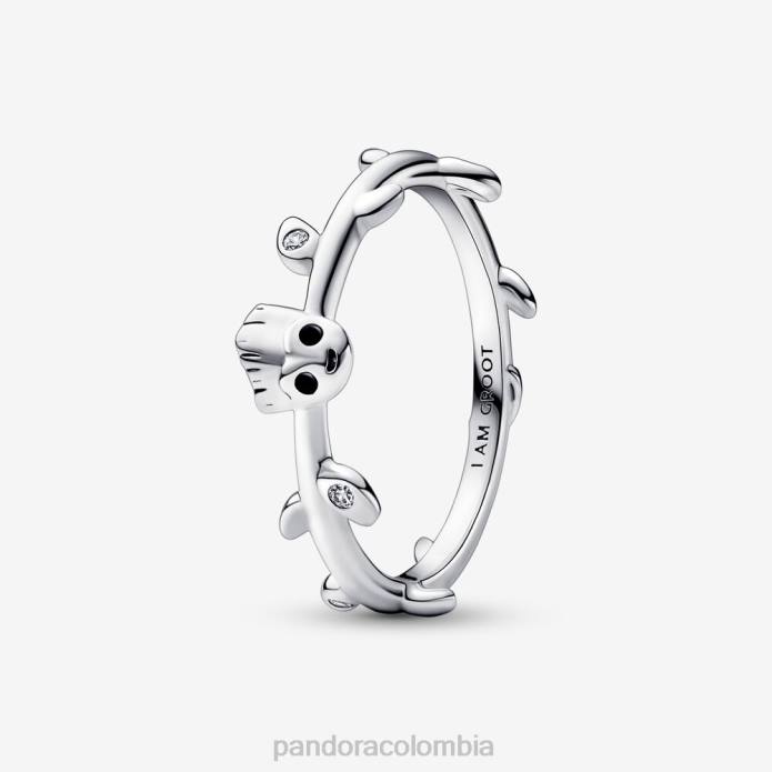 Pandora anillo hoja groot guardianes de la galaxia marvel Plata esterlina J2LX566 accesorios