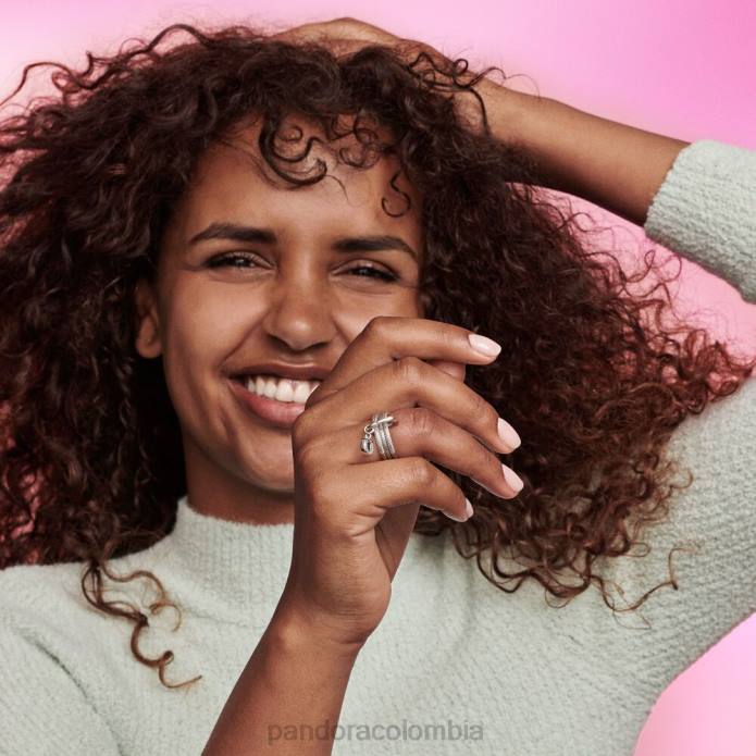 Pandora yo pavimenta el anillo Plata esterlina J2LX568 accesorios