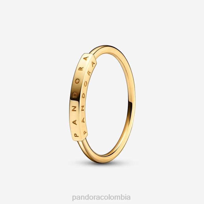 Pandora anillo de identificación con firma oro J2LX658 accesorios