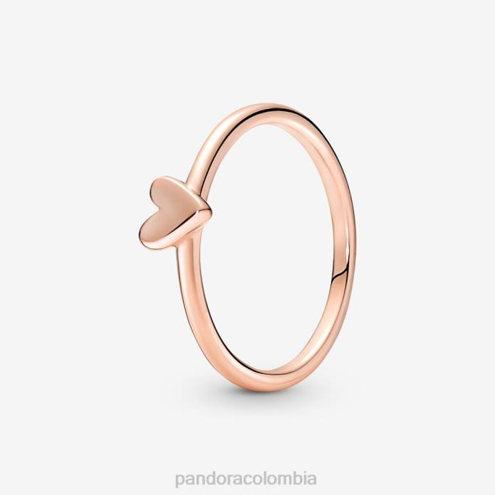 Pandora anillo de corazón a mano alzada Oro de Rose plateado J2LX492 accesorios