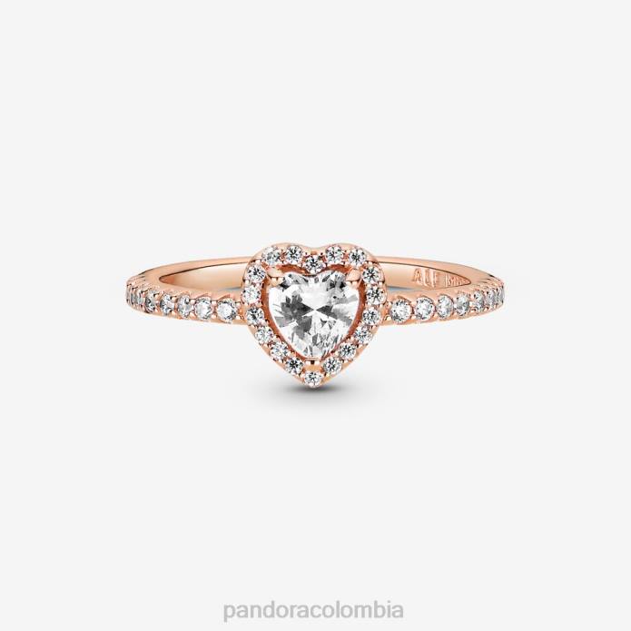 Pandora conjunto de anillos de promesa romántica sin esperanza color estándar J2LX513 accesorios