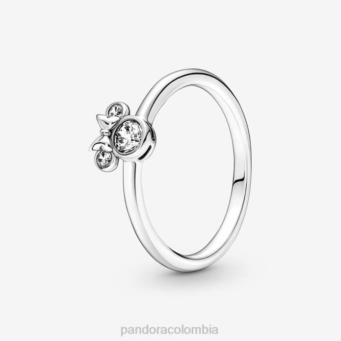 Pandora anillo cabeza brillante disney minnie mouse Plata esterlina J2LX685 accesorios