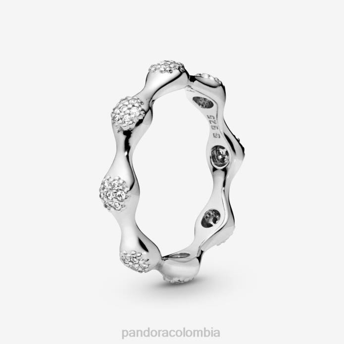 Pandora anillo pavemodern lovepods- venta final Plata esterlina J2LX666 accesorios