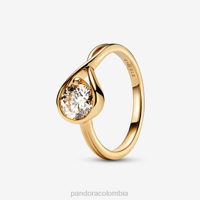 Pandora Anillo de diamantes de 1,00 ct tw creado en laboratorio Brilliance oro J2LX538 accesorios