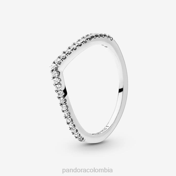 Pandora anillo de espoleta brillante Plata esterlina J2LX550 accesorios