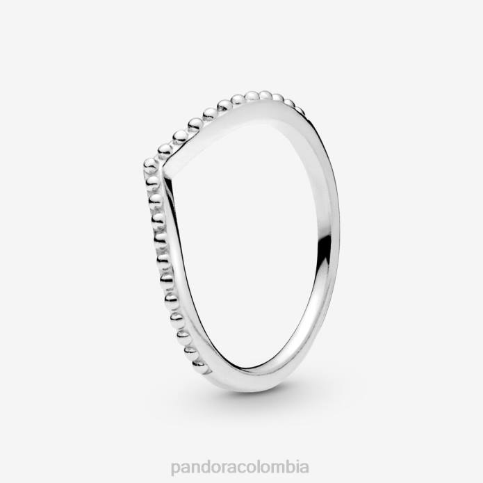 Pandora anillo de espoleta con cuentas Plata esterlina J2LX575 accesorios