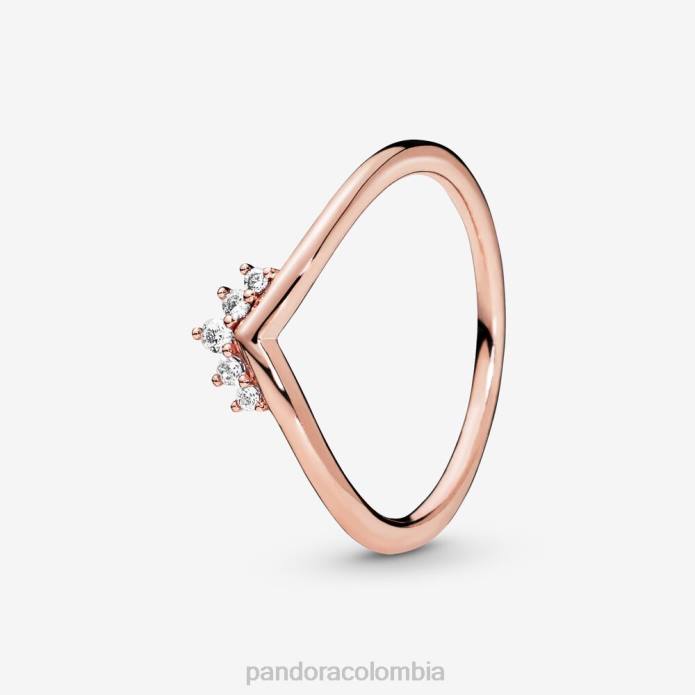 Pandora anillo de espoleta de tiara Oro de Rose plateado J2LX591 accesorios