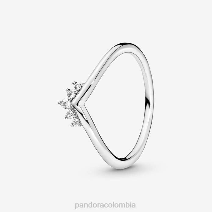 Pandora anillo de espoleta de tiara Plata esterlina J2LX590 accesorios