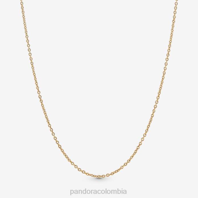 Pandora collar clásico de cadena de ancla oro J2LX732 accesorios