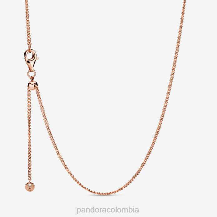 Pandora collar de cadena Oro de Rose plateado J2LX700 accesorios