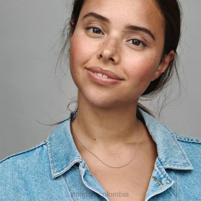 Pandora collar de cadena tipo cable Plata esterlina J2LX702 accesorios