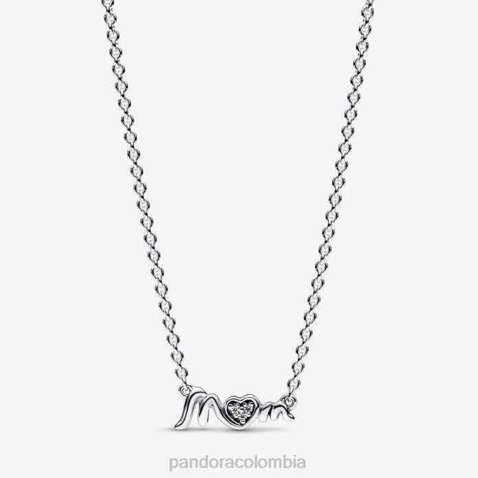 Pandora collar de mamá pavimentada collier Plata esterlina J2LX766 accesorios