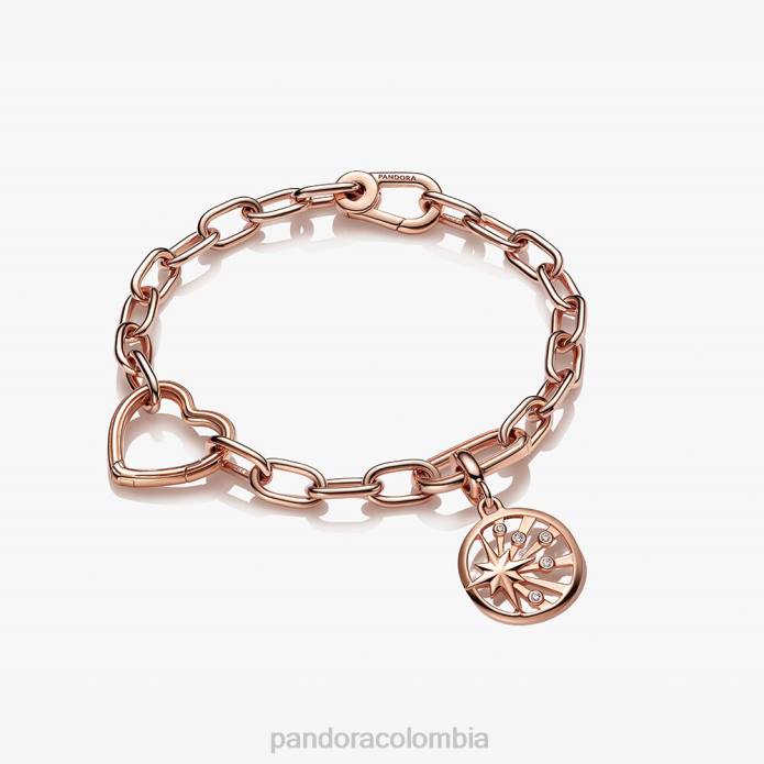 Pandora Me conjunto de pulseras corazón y rayos de vida. color estándar J2LX477 accesorios