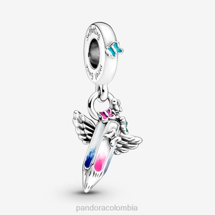 Pandora Charm colgante con crayón Dreams of the Future Plata esterlina J2LX306 accesorios