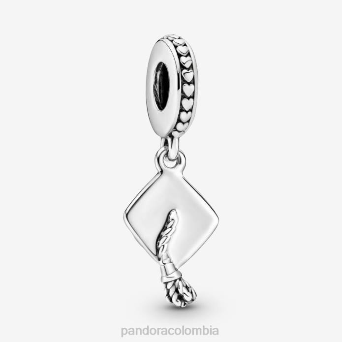 Pandora Charm colgante con gorro de graduación Plata esterlina J2LX65 accesorios
