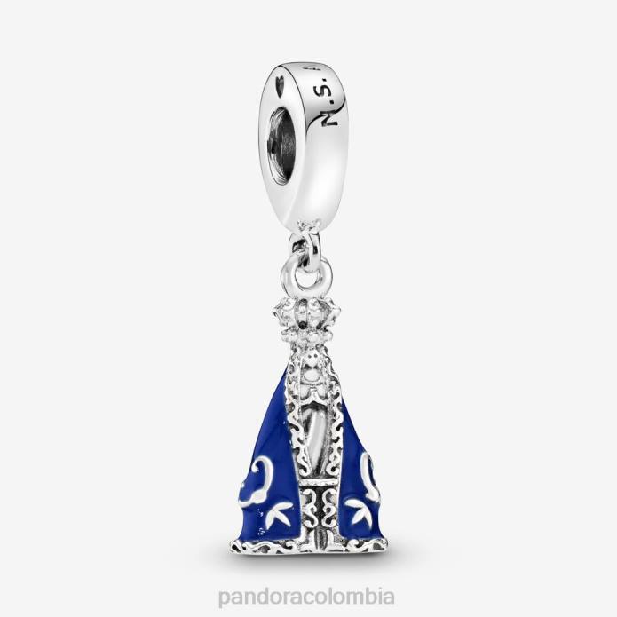 Pandora Charm colgante de Nossa Senhora Aparecida Plata esterlina J2LX263 accesorios