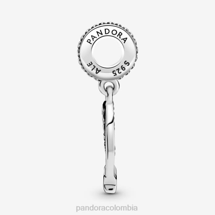 Pandora Charm colgante de arcoíris de colores Plata esterlina J2LX161 accesorios