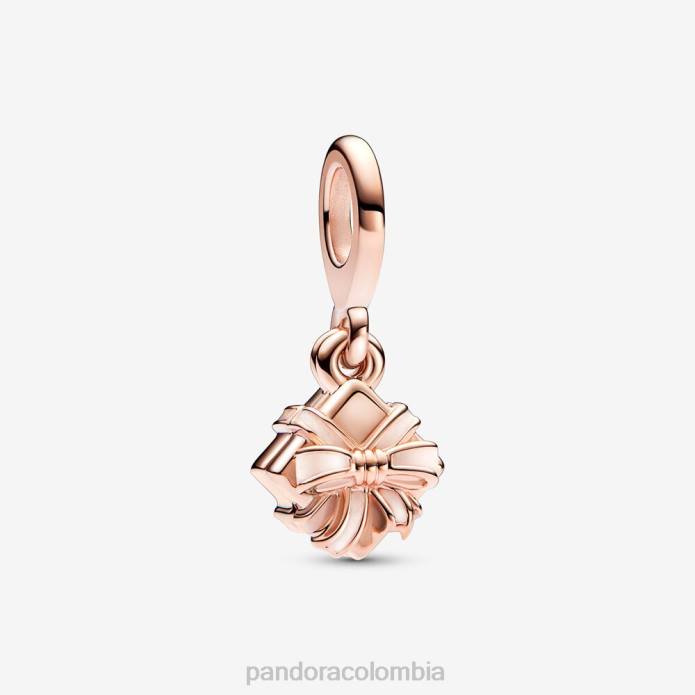 Pandora Charm colgante que se puede abrir con regalo de feliz cumpleaños Oro de Rose plateado J2LX115 accesorios