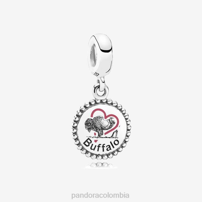 Pandora búfalo cuelga Plata esterlina J2LX246 accesorios