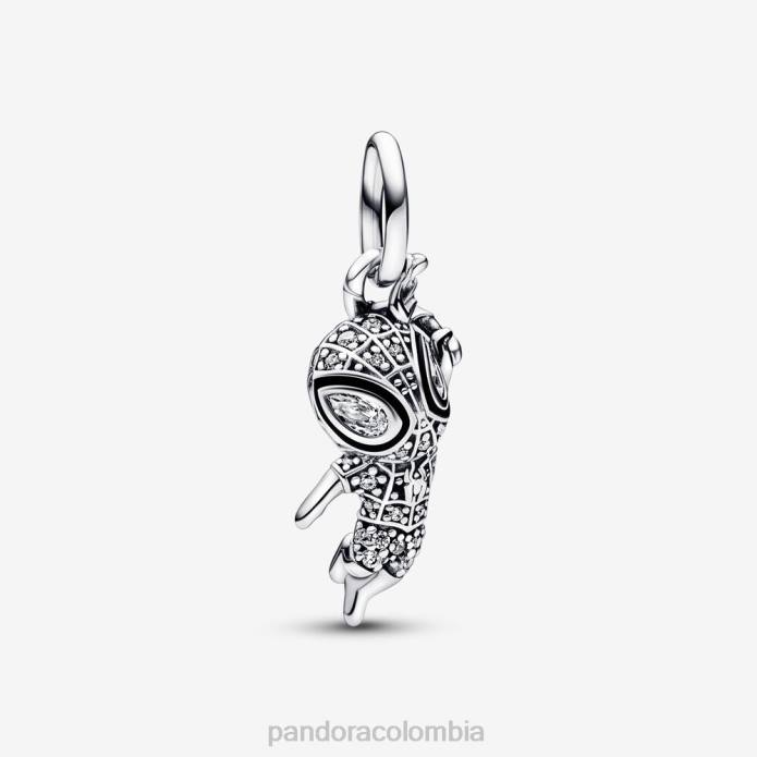 Pandora colgante pavimentado marvel spider-man Plata esterlina J2LX818 accesorios