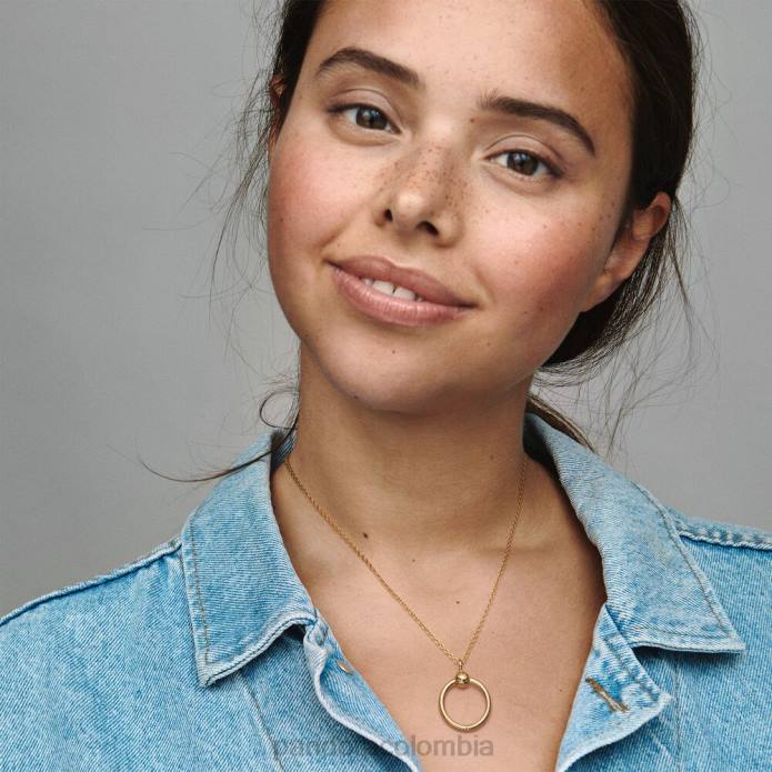 Pandora momentos pequeños o colgante Chapado en oro J2LX809 accesorios