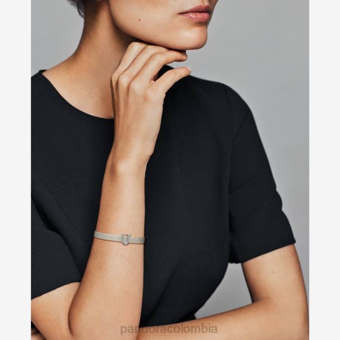 Pandora Charm clip reflexiones letra u Plata esterlina J2LX40 accesorios