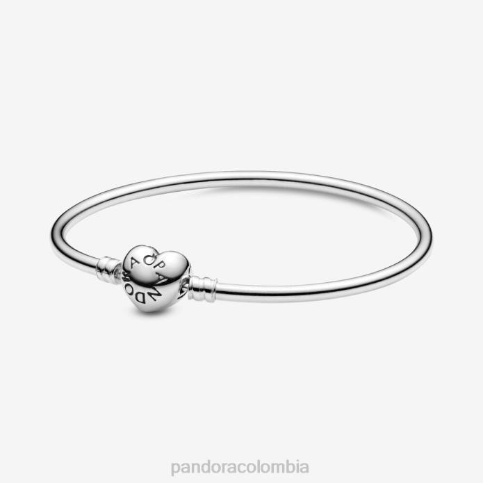 Pandora brazalete con cierre de corazón momentos Plata esterlina J2LX372 accesorios