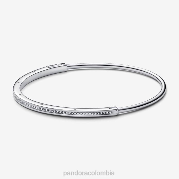 Pandora brazalete con pavé exclusivo de i-d Plata esterlina J2LX436 accesorios