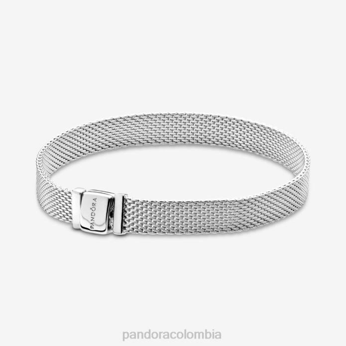 Pandora pulsera de malla reflexiones Plata esterlina J2LX383 accesorios