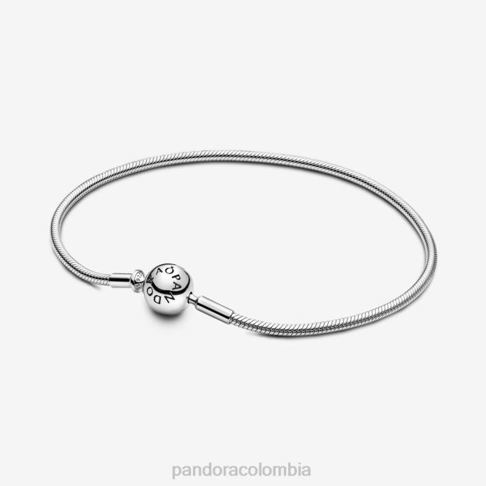 Pandora Me pulsera de cadena de serpiente delgada Plata esterlina J2LX417 accesorios
