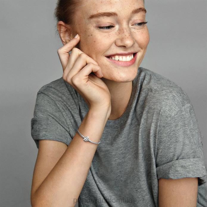 Pandora Moments Marvel pulsera con cadena de serpiente y cierre con logo de Los Vengadores Plata esterlina J2LX379 accesorios