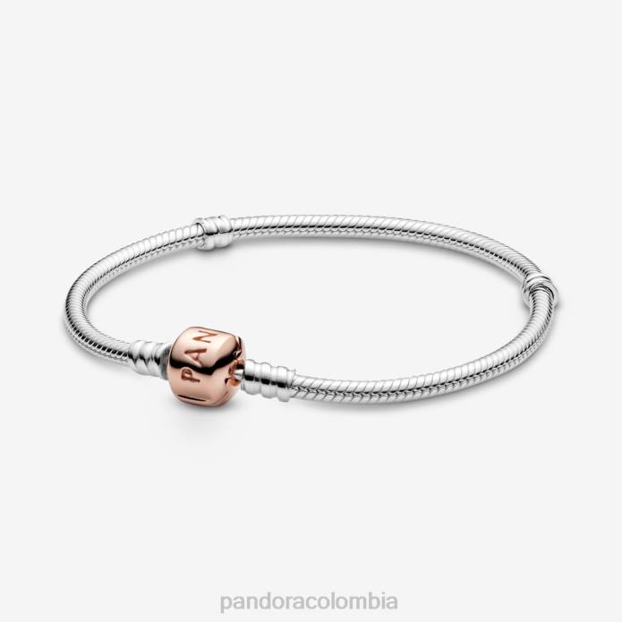Pandora pulsera de cadena con serpiente Moments Dos tonos J2LX412 accesorios