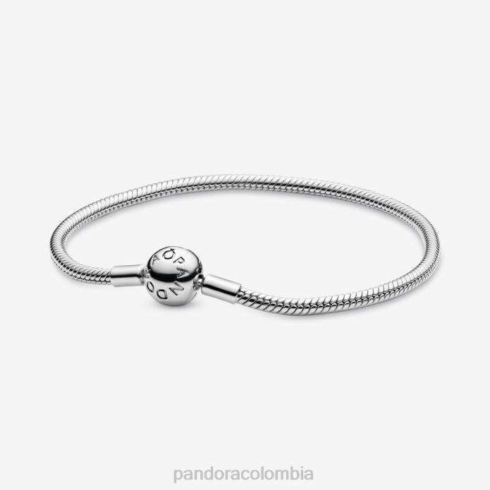 Pandora pulsera de cadena con serpiente Moments Plata esterlina J2LX340 accesorios