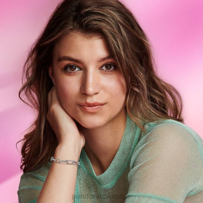 Pandora pulsera de cadena de eslabones Plata esterlina J2LX472 accesorios