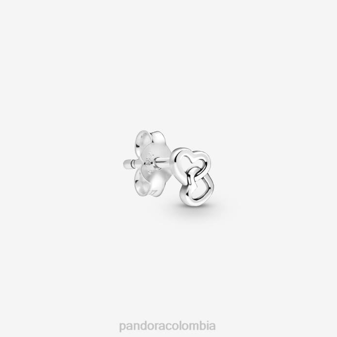 Pandora Me pendiente de corazón encadenado Plata esterlina J2LX869 accesorios