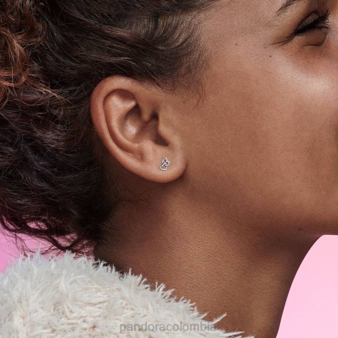 Pandora Me pendiente de corazón encadenado Plata esterlina J2LX869 accesorios